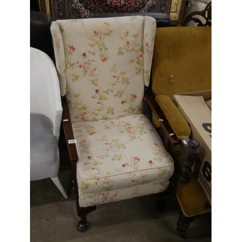 525 - WING BACK CHAIR