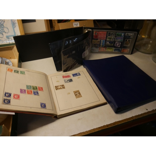 746 - TRIUMPH STAMP ALBUM PLUS 2 EMPTY ALBUMS