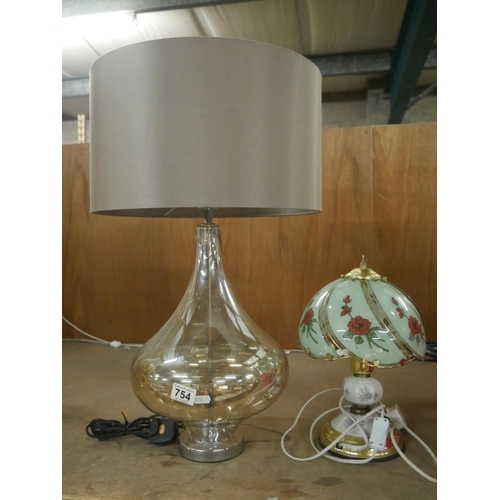 754 - 2 TABLE LAMPS