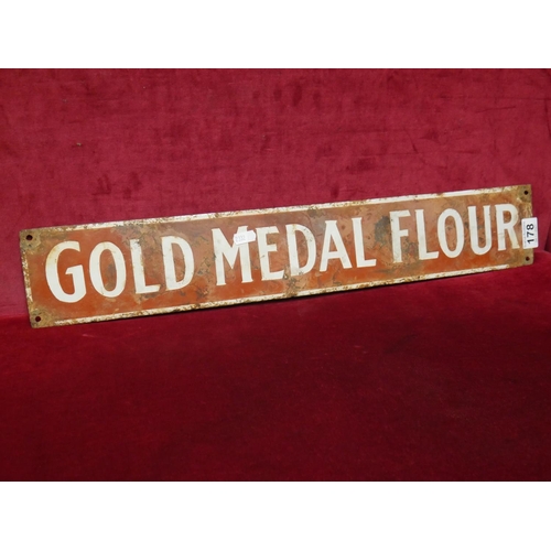 178 - ENAMEL FLOUR SIGN