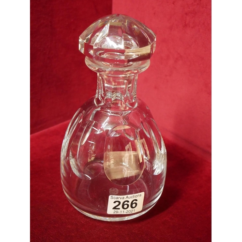 266 - CRYSTAL DECANTER