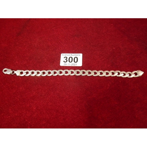 300 - HEAVY SILVER BRACELET