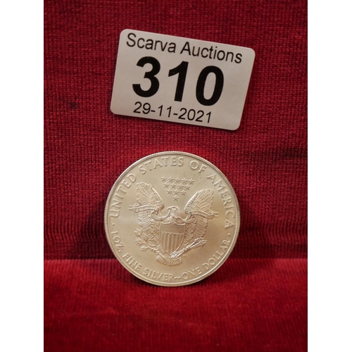 310 - SILVER $1 2012