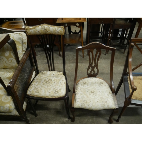 363 - 2 OCCASIONAL CHAIRS