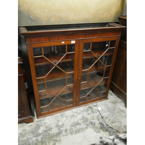 438 - BUREAU BOOKCASE TOP