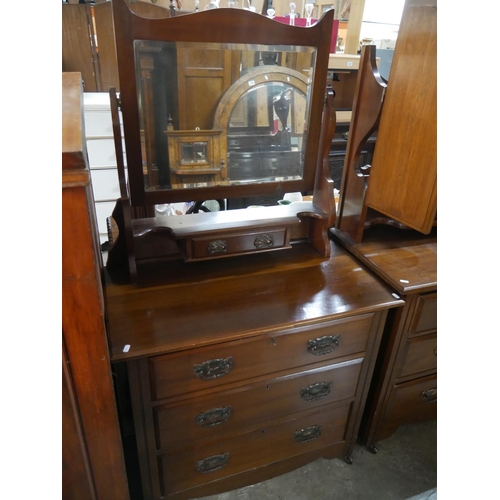 529 - EDWARDIAN DRESSING TABLE