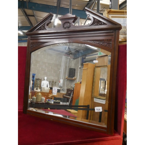 164 - FRAMED MIRROR