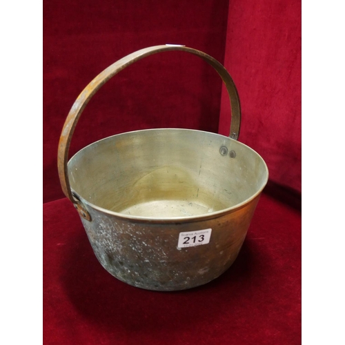 213 - BRASS PRESERVE PAN