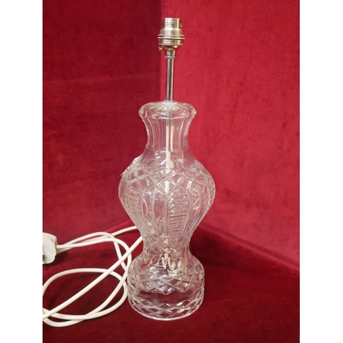 242 - TYRONE CRYSTAL LAMP