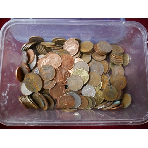 280 - BOX OF COINS