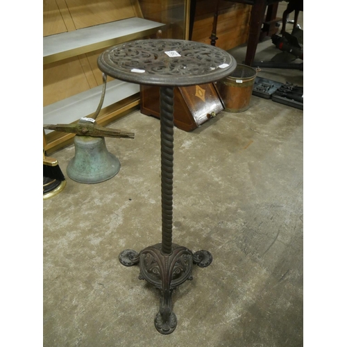 296 - CAST IRON PLANT STAND