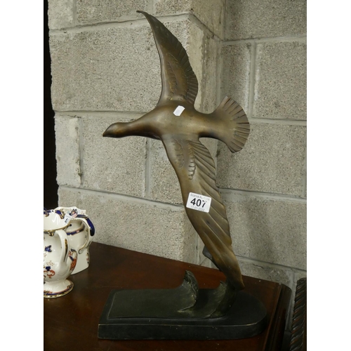 407 - BRONZE SEA BIRD