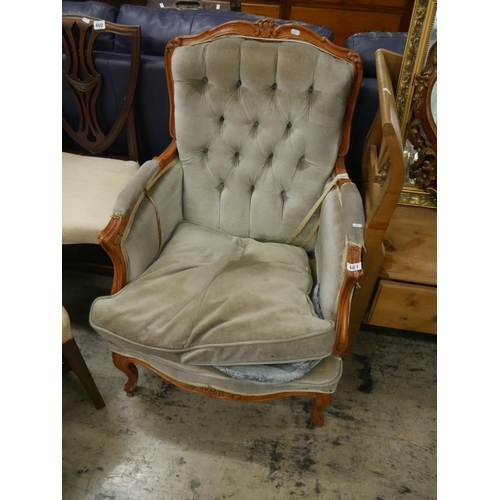 461 - FRENCH CAB LEG CHAIR