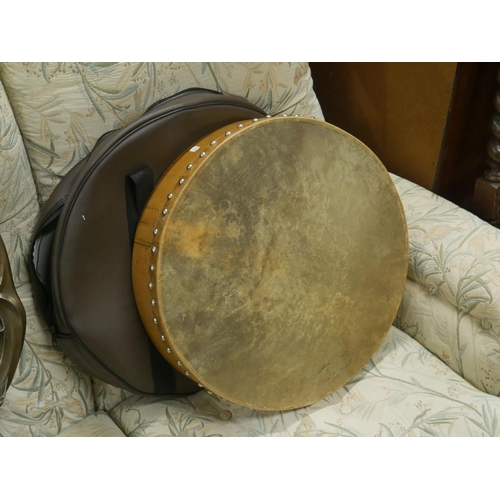 484 - BODHRAN IN CASE