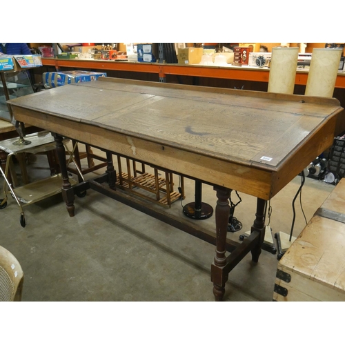 505 - ANTIQUE CLERKS DESK