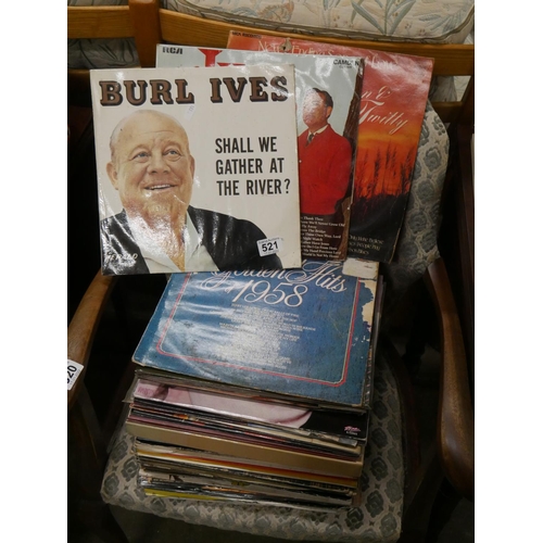 521 - LOT OF RECORDS