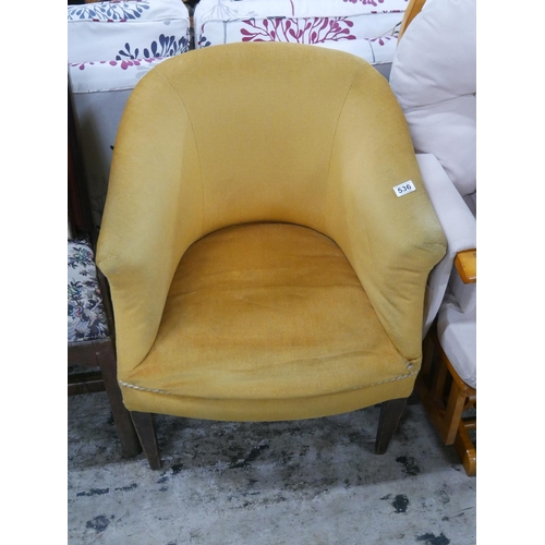 536 - TUB CHAIR