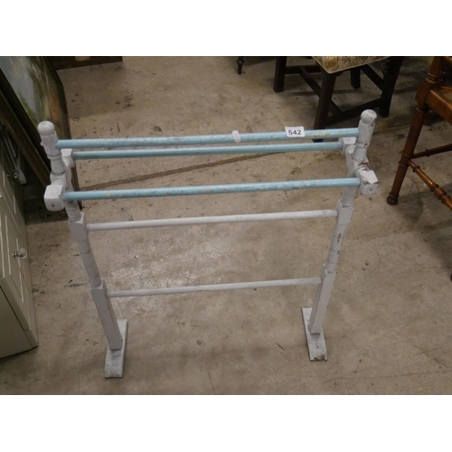 542 - PAINTED TOWEL RAIL