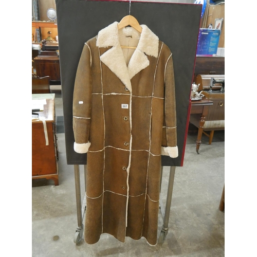 207 - SHEEPSKIN COAT