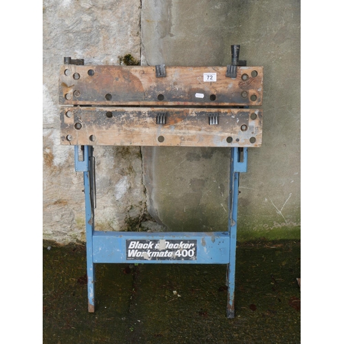 72 - BLACK & DECKER WORKMATE