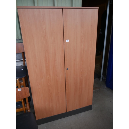 90 - OFFICE CUPBOARD (NO KEY)