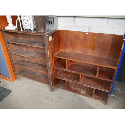 98 - 2 BOOKCASES