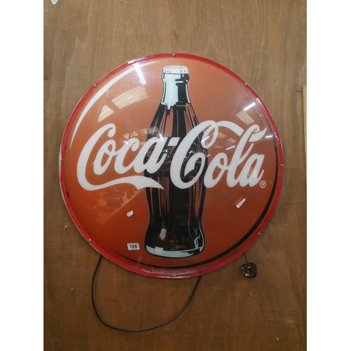 166 - COCA COLA SIGN