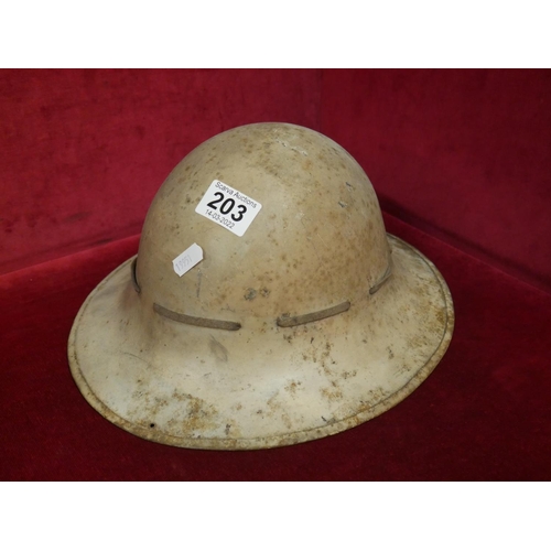 203 - WWII HELMET