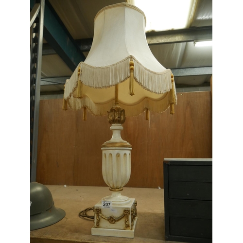 207 - DECORTIVE TABLE LAMP