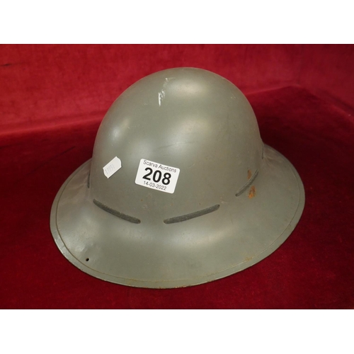 208 - WWII HELMET