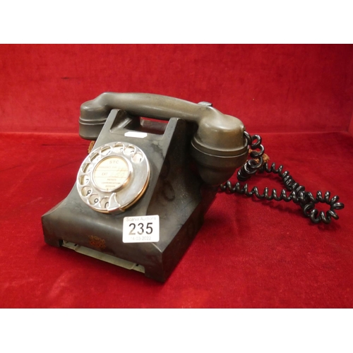 235 - BLACK TELEPHONE