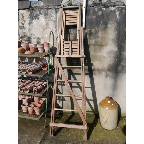 70 - WOODEN STEP LADDER