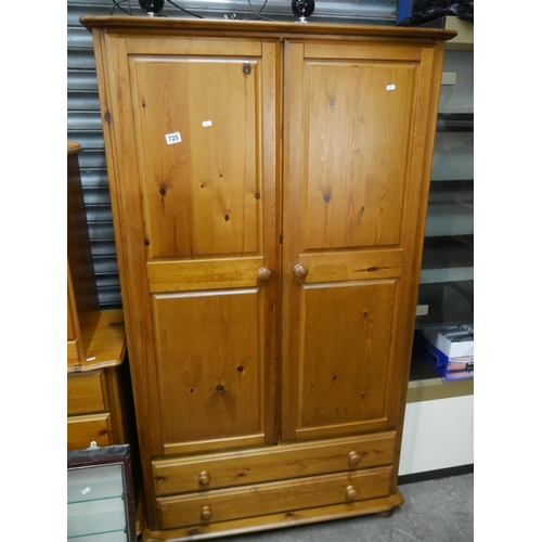 725 - PINE WARDROBE