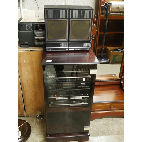 730 - AUDIO UNIT IN CABINET