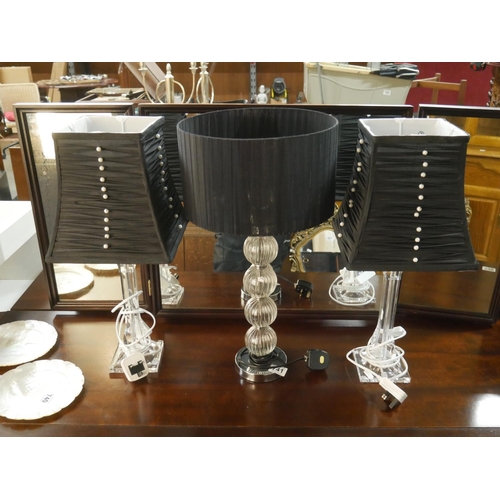 741 - 3 TABLE LAMPS