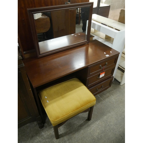 757 - DRESSING TABLE & STOOL