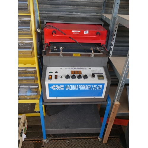 93 - VACUUM FORMING MACHINE