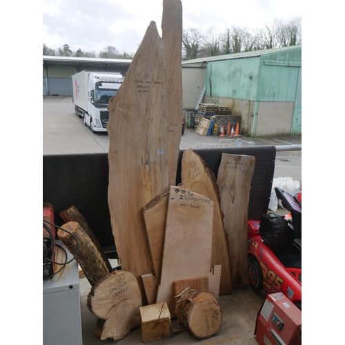 101 - LARGE LOT OF MIXED TIMBER