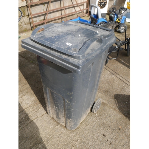 52 - GREY WHEELIE BIN