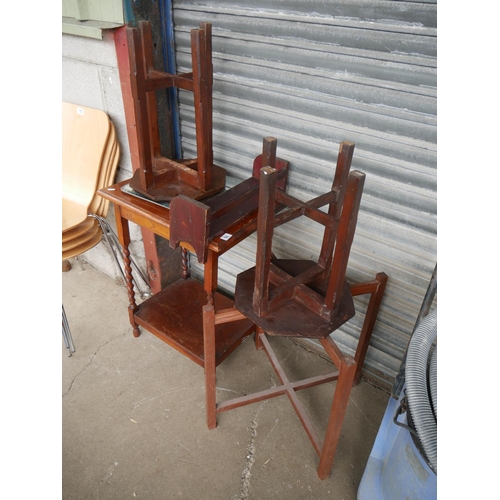 76 - LOT OF OCCASIONAL FURNITURE