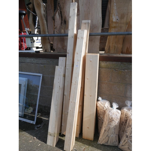 71 - LOT OF WHITE WOOD
