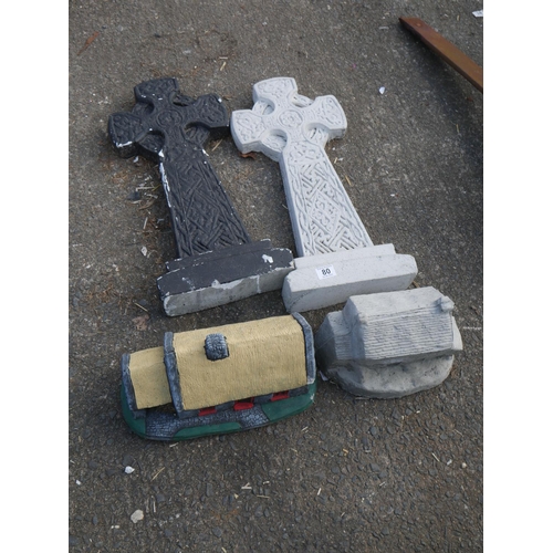 80 - CONCRETE ORNAMENTS