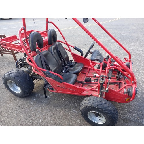 102 - MOTO-ROMA 2 SEATER BEACH BUGGY (NEEDS BATTERY & FUEL FLUSH)