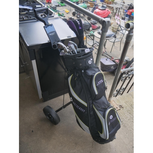 154 - BAG OF GOLF CLUBS