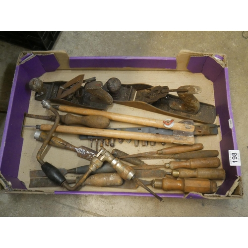 198 - BOX OF TOOLS