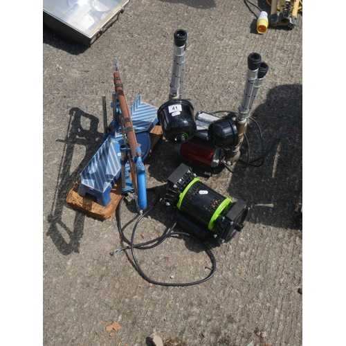 41 - MITRE SAW & PUMPS