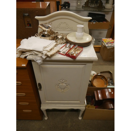 756 - PAINTED CABINET