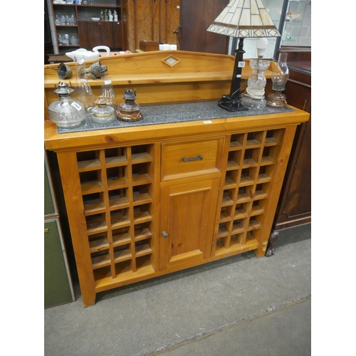 761 - PINE KITCHEN SIDE CABINET