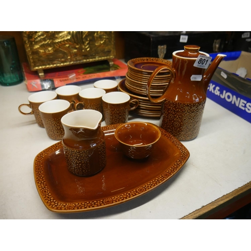 801 - CONAMARA COFFEE SET, MAGAZINE RACK ETC