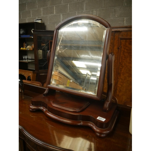 807 - VICTORIAN DRESSING TABLE MIRROR